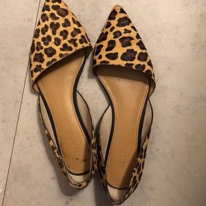 J. Crew Cheetah Flats